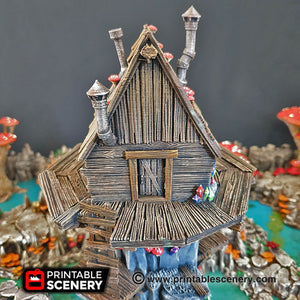 Shanty Tower - 15mm 28mm 32mm Clorehaven and the Goblin Grotto Wargaming Terrain Scatter D&D, DnD