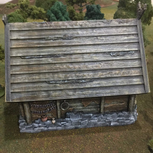 Viking House - Rampage Gothic Barbarian Terrain D&D, DnD