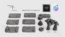 Load image into Gallery viewer, Adventurers&#39; Camp Set - 28mm 32mm Cast N Play Hero&#39;s Hoard Wargaming Tabletop Scatter Miniatures Terrain D&amp;D DnD