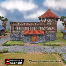 Load image into Gallery viewer, Clorehaven Library - 28mm 32mm Goblin Grotto Wargaming Terrain D&amp;D, DnD