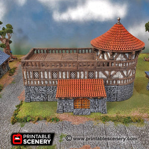 Clorehaven Library - 28mm 32mm Goblin Grotto Wargaming Terrain D&D, DnD