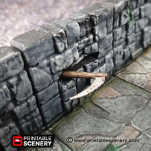 Load image into Gallery viewer, Scythe Heavy Wall Trap - 28mm 32mm Clorehaven Goblin Grotto Wargaming Terrain Scatter D&amp;D DnD