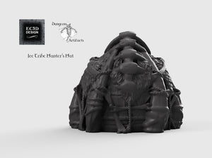 Ice Tribe Hunter's Hut - 15mm 28mm 32mm Wilds of Wintertide Wargaming Terrain D&D, DnD