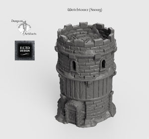 Wintertide Watchtower - 15mm 28mm 32mm Wilds Wargaming Terrain D&D, DnD