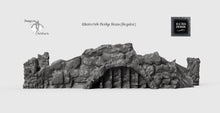 Load image into Gallery viewer, Wintertide Bridge Ruins - 15mm 28mm 32mm Wilds Wargaming Terrain D&amp;D, DnD