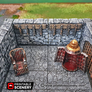 Torture Tools - 28mm 32mm Clorehaven and Goblin Grotto Wargaming Terrain Scatter D&D, DnD