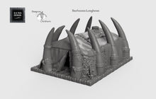 Load image into Gallery viewer, Barbarian Longhouse - 15mm 28mm 32mm Wilds of Wintertide Wargaming Terrain D&amp;D, DnD