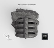 Load image into Gallery viewer, Ribcage Jail Cell - 15mm 28mm 32mm Wilds of Wintertide Wargaming Terrain D&amp;D, DnD