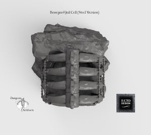 Ribcage Jail Cell - 15mm 28mm 32mm Wilds of Wintertide Wargaming Terrain D&D, DnD