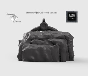 Ribcage Jail Cell - 15mm 28mm 32mm Wilds of Wintertide Wargaming Terrain D&D, DnD