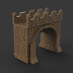 Winterdale Gatehouse - 15mm 28mm 32mm Wargaming Terrain D&D, DnD