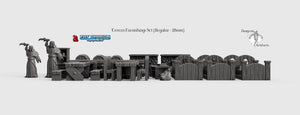 Tavern Furnishings Set - 28mm 32mm Dragonlock Ultimate Tabletop Scatter Miniatures Terrain D&D, DnD