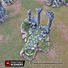 Load image into Gallery viewer, Ancient Ruins - Clorehaven &amp; The Goblin Grotto - Wargaming Terrain Scatter D&amp;D, DnD