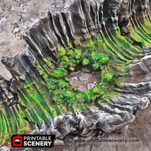 Load image into Gallery viewer, Wyrm Tunnels - 15mm 28mm 32mm Clorehaven and the Goblin Grotto Wargaming Terrain Scatter D&amp;D, DnD