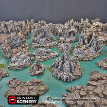 Load image into Gallery viewer, Wicked Webs - 15mm 28mm 32mm Clorehaven and the Goblin Grotto Wargaming Terrain Scatter D&amp;D, DnD