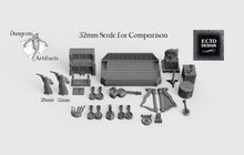 Load image into Gallery viewer, Music and Sound - Musical Instruments Set - 28mm 32mm Hero&#39;s Hoard Wargaming Terrain D&amp;D, DnD