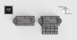 Occult Sacrificial Altars - 28mm 32mm Hero's Hoard Wargaming Terrain D&D, DnD