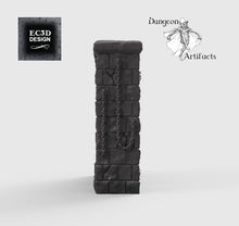 Load image into Gallery viewer, Skull Pillars - 28mm 32mm Hero&#39;s Hoard Wargaming Terrain D&amp;D, DnD