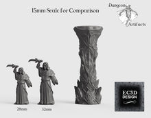 Load image into Gallery viewer, Ice Columns - 15mm 28mm 32mm Wilds of Wintertide Wargaming Terrain D&amp;D DnD