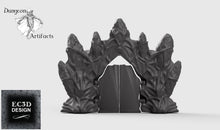 Load image into Gallery viewer, Ice Palace Entrance - 15mm 28mm 32mm Wilds of Wintertide Wargaming Terrain D&amp;D, DnD