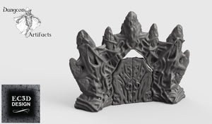 Ice Palace Entrance - 15mm 28mm 32mm Wilds of Wintertide Wargaming Terrain D&D, DnD