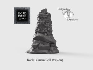 Rocky Cairn - 15mm 28mm 32mm Wilds of Wintertide Wargaming Terrain D&D, DnD