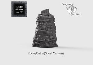 Rocky Cairn - 15mm 28mm 32mm Wilds of Wintertide Wargaming Terrain D&D, DnD