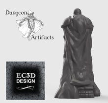 Load image into Gallery viewer, Wintertide Statue - 15mm 28mm 32mm Wilds of Wintertide Wargaming Terrain D&amp;D, DnD