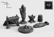 Load image into Gallery viewer, Ice Tribe Scenery -  28mm 32mm Wilds of Wintertide Wargaming Terrain D&amp;D, DnD
