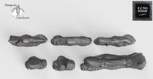Load image into Gallery viewer, Ice and Snow Cover - 15mm 28mm 32mm Wilds of Wintertide Wargaming Terrain D&amp;D, DnD