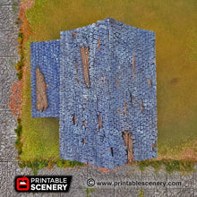 Load image into Gallery viewer, Clorehaven Stone Barn - 28mm 32mm Goblin Grotto Wargaming Terrain D&amp;D, DnD