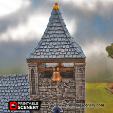 Load image into Gallery viewer, Clorehaven Chapel - 28mm 32mm Goblin Grotto Wargaming Terrain D&amp;D, DnD
