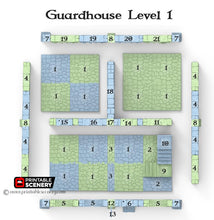 Load image into Gallery viewer, Clorehaven Guardhouse - 28mm 32mm Goblin Grotto Wargaming Terrain D&amp;D, DnD