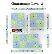 Load image into Gallery viewer, Clorehaven Guardhouse - 28mm 32mm Goblin Grotto Wargaming Terrain D&amp;D, DnD