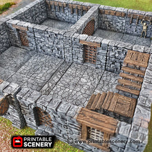Load image into Gallery viewer, Clorehaven Guardhouse - 28mm 32mm Goblin Grotto Wargaming Terrain D&amp;D, DnD