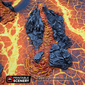 Dragon's Lair - 15mm 28mm Clorehaven and the Goblin Grotto Wargaming Terrain Scatter DnD