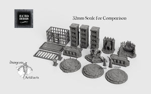 Occult and Evil Set - 28mm 32mm Hero's Hoard Wargaming Terrain D&D, DnD