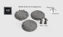 Load image into Gallery viewer, Summoning Circles - 28mm 32mm Hero&#39;s Hoard Wargaming Terrain D&amp;D, DnD