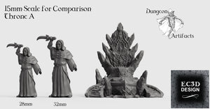 Ice Palace Thrones - 15mm 28mm 32mm Wilds of Wintertide Wargaming Terrain D&D, DnD