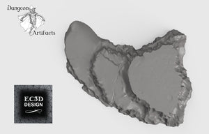 Floating Ice Shelves - 15mm 28mm 32mm Wilds of Wintertide Wargaming Terrain D&D, DnD