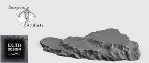 Floating Ice Shelves - 15mm 28mm 32mm Wilds of Wintertide Wargaming Terrain D&D, DnD