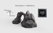 Load image into Gallery viewer, Rocky Spines - 15mm 28mm 32mm Wilds of Wintertide Wargaming Terrain D&amp;D, DnD