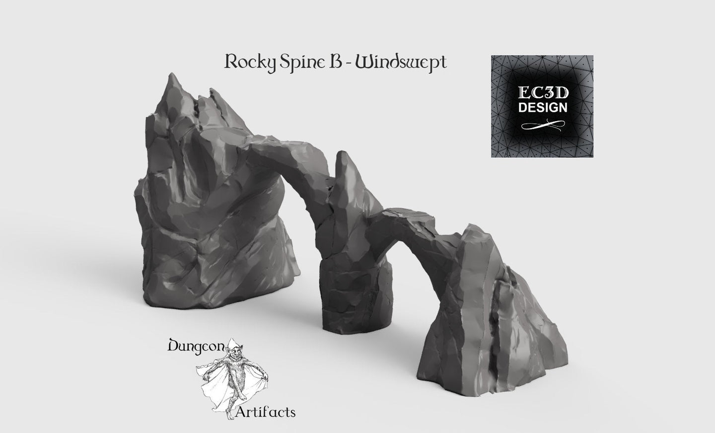 Rocky Spines - 15mm 28mm 32mm Wilds of Wintertide Wargaming Terrain D&D, DnD