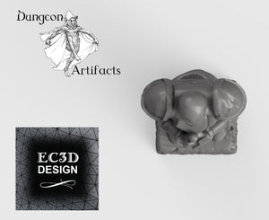 Wintertide Statue - 15mm 28mm 32mm Wilds of Wintertide Wargaming Terrain D&D, DnD