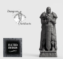 Load image into Gallery viewer, Wintertide Statue - 15mm 28mm 32mm Wilds of Wintertide Wargaming Terrain D&amp;D, DnD