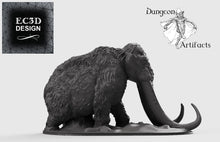 Load image into Gallery viewer, Woolly Mammoth -  15mm 28mm 32mm 42mm Wilds of Wintertide Wargaming Terrain D&amp;D, DnD