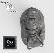 Load image into Gallery viewer, Armored Woolly Mammoth -  15mm 28mm 32mm 42mm Wilds of Wintertide Wargaming Terrain D&amp;D, DnD