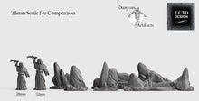 Load image into Gallery viewer, Ice and Snow Cover - 15mm 28mm 32mm Wilds of Wintertide Wargaming Terrain D&amp;D, DnD