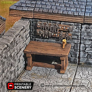 Smithy Tools - Smith Smitty 28mm 32mm Clorehaven and the Goblin Grotto Wargaming Terrain Scatter D&D DnD