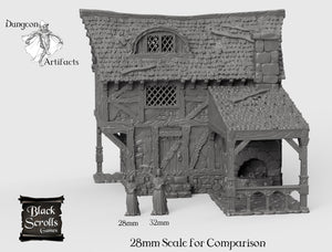 Blacksmith - 15mm 28mm 32mm City of Tarok Wargaming Terrain Scatter D&D DnD